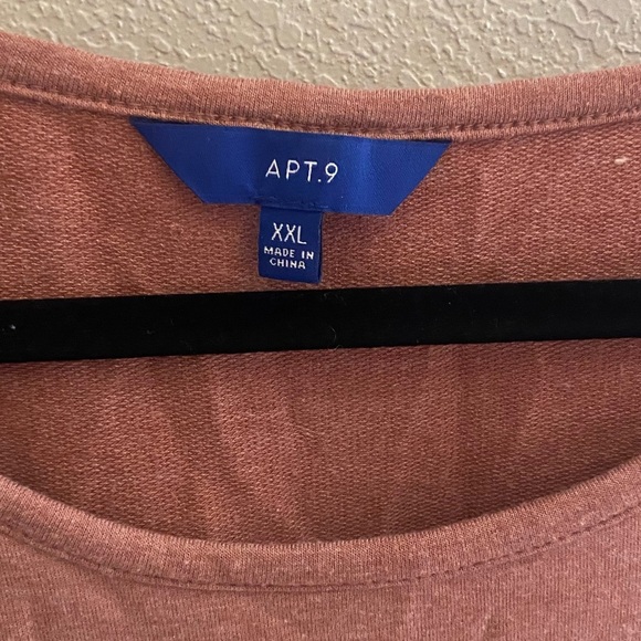 Apt 9 XXL tunic with sleeve detail - Picture 6 of 8